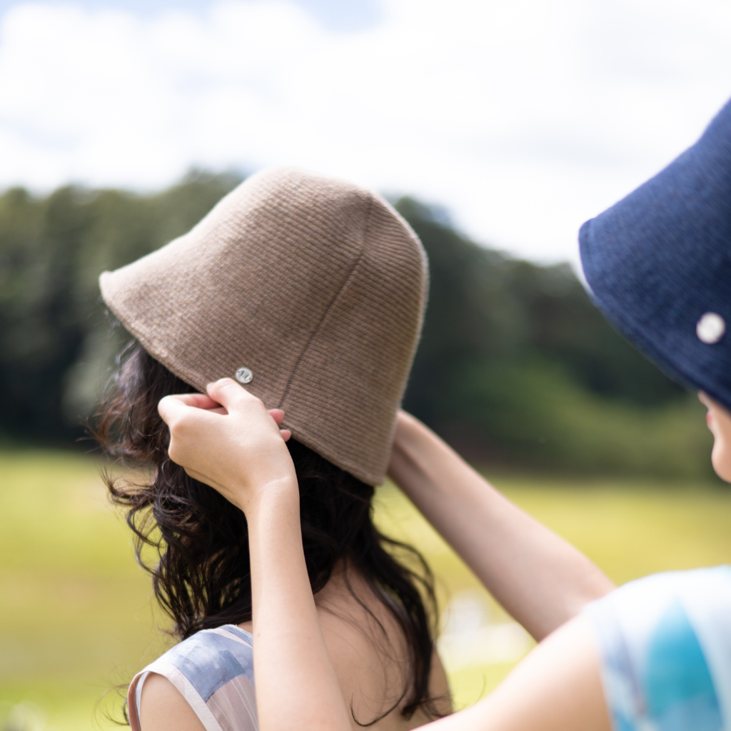 Maillot Co. 硬挺針織棉麻帽子3