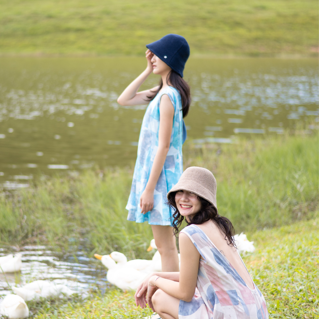 Maillot Co. 硬挺針織棉麻帽子4