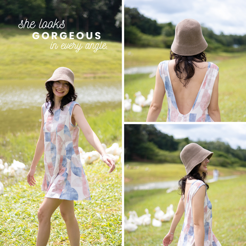 Maillot Co. 硬挺針織棉麻帽子8