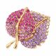 B318 ❀ No.2 ❀ Rose  Lt. Rose  Violet ( Crystal AB )