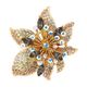 A804 Seasonal Color ❀ No. 3 ❀ Point: Black Diamond CAB  Lt. Colo JQ Crystal