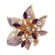 A804 Seasonal Color ❀ No. 1 ❀ Point: Amethyst CAB  Tanza Lt. Amethyst Crystal