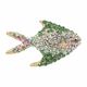 R029C ❀ No. 1 ❀ Erinite Chrysolite Crystal ( Lt. Rose AB Hematite )