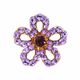 G66016 ❀ No. 1 ❀ Violet Point : (Amethyst)