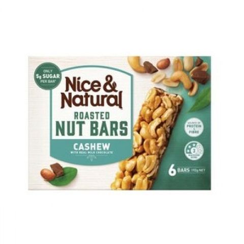 DF-GCY08020  Nice & Natural Roasted Nut Bar Cahew Peanut 192g.jfif