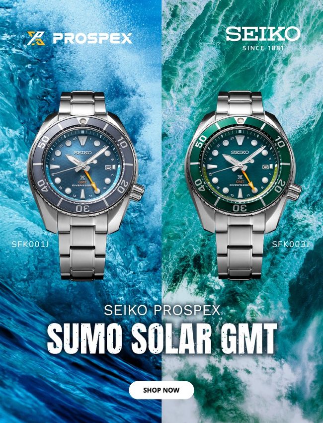 億錶行手錶專賣店 |  - SEIKO首次推出！GMT功能潛水錶