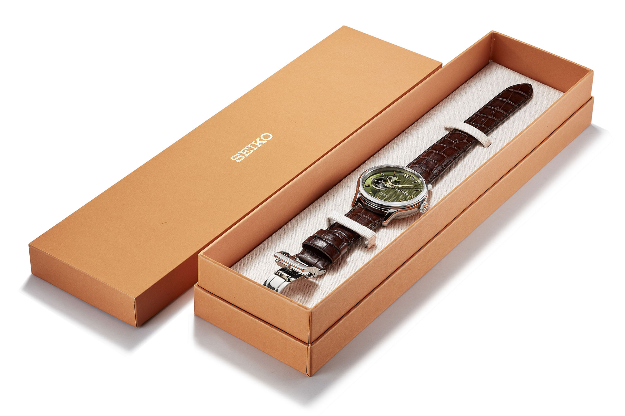 Seiko Presage庭園系列「落羽松」台灣限定腕錶 訂製錶盒。_0