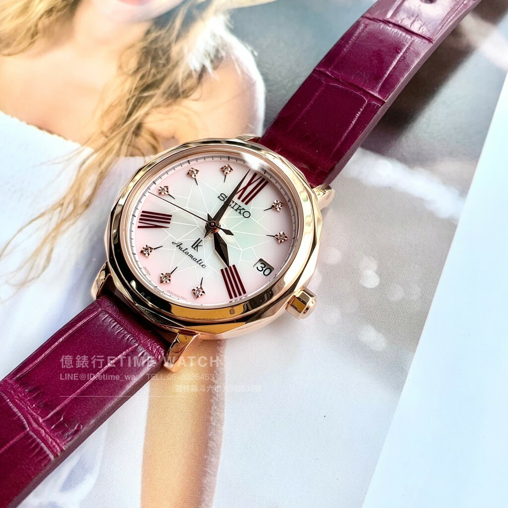 SPB140J1 SEIKO 精工銀座LUKIA 25週年紀念錶6R35-00N0K 機械錶女錶黑標限定商品