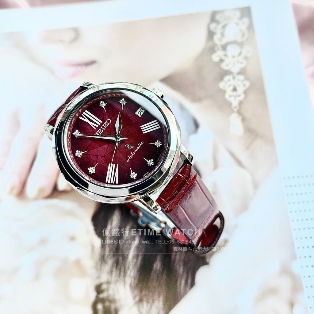 SPB135J1 SEIKO 精工銀座LUKIA 25週年紀念錶6R35-00N0R 機械錶女錶黑標限定商品– 億錶行手錶專賣店