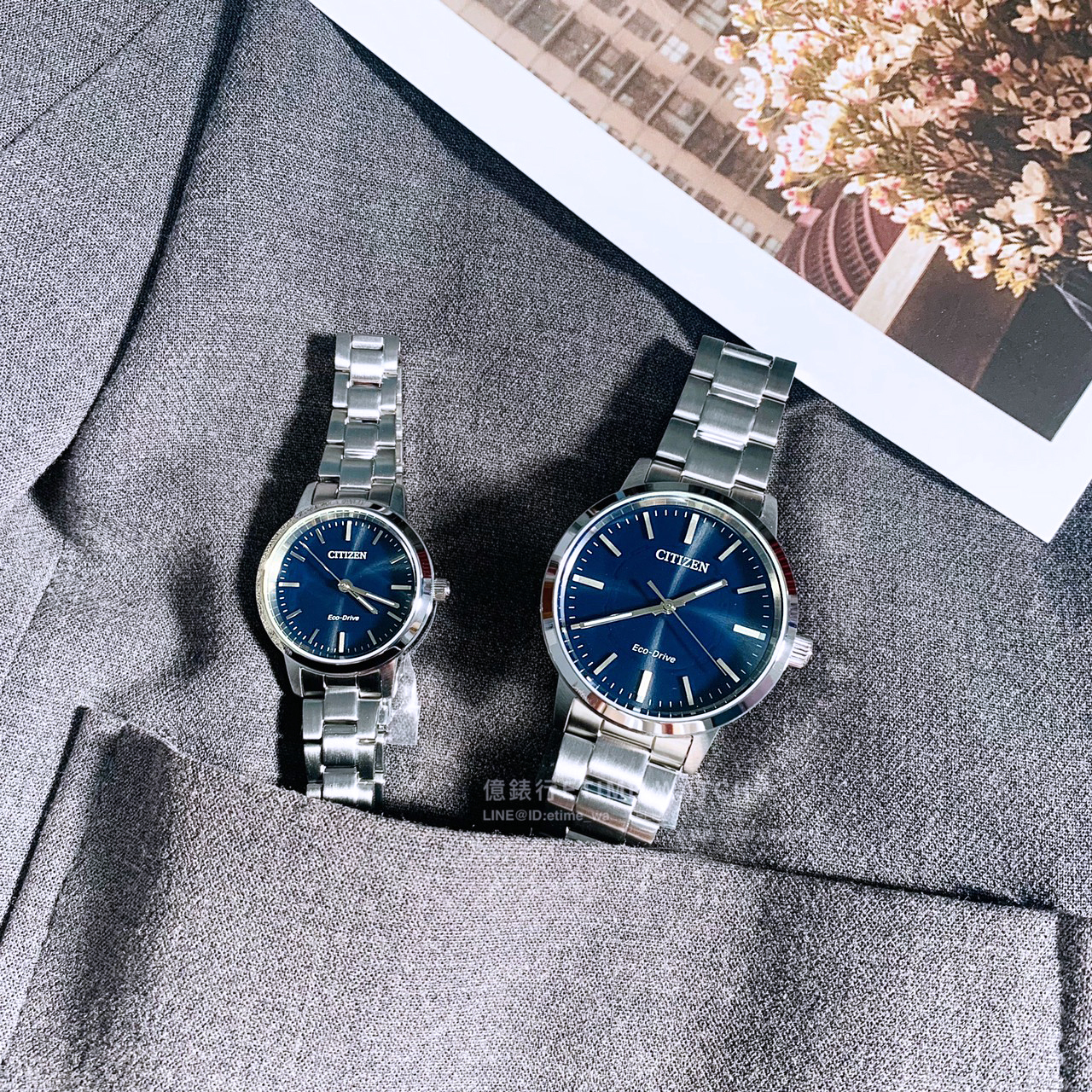 【新品未使用】BJ6541-58L シチズンコレクション　Eco-Drive EC限定ぺアセット]《CITIZEN COLLECTION》BJ6541-58L/EM0930-58L