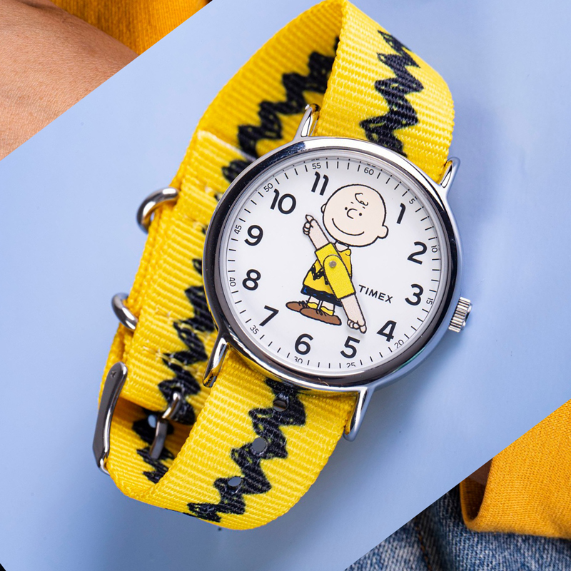 TIMEX x PEANUTS SNOOPY 史努比70週年限定聯名錶TW2R41100 現貨– 億錶