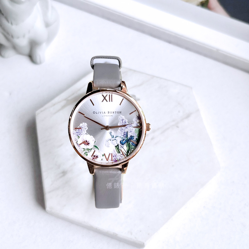 Olivia Burton 英國設計師品牌Secret Garden 英式花園花卉腕錶 