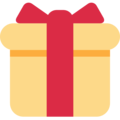 Wrapped Gift on Twitter Twemoji 13.1