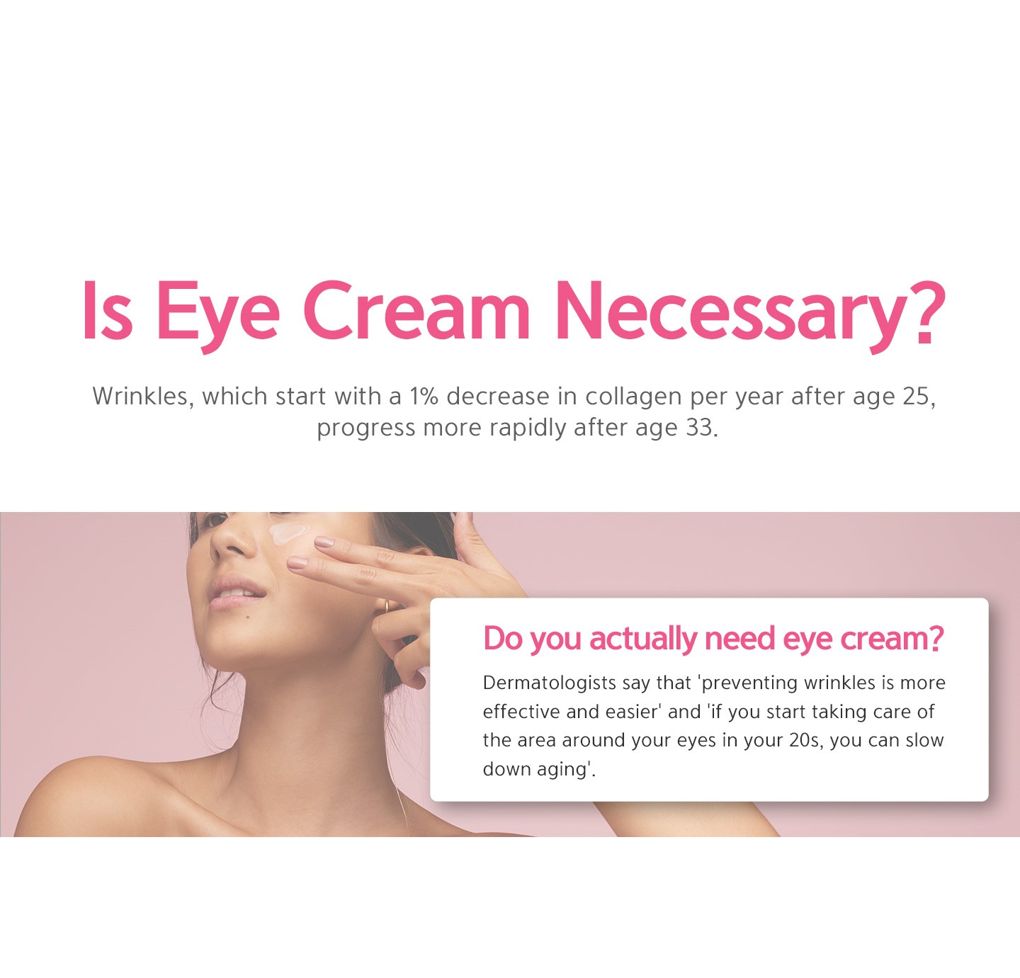 Is Eye Cream Necessary?