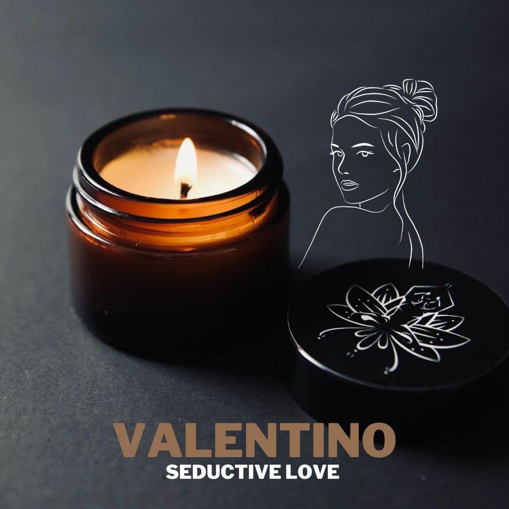VALENTINO Massage Candle (50ML) – Pearly Sparkles