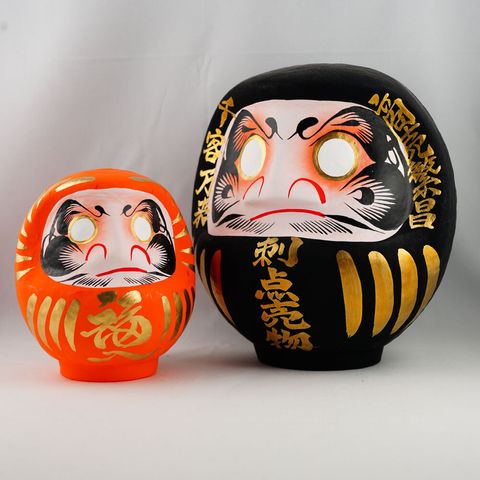 PTSD-02EOG-吉田だるま-12cm-橘-緣起達摩-金福入-(3)-SQ1000