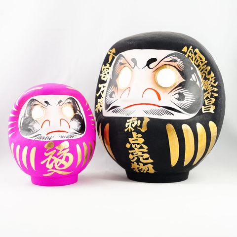 PTSD-02EPG-吉田だるま-12cm-粉紅-緣起達摩-金福入-(3)-SQ1000