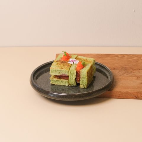 Ebi Matcha Sando