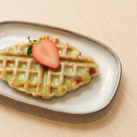 matcha croffle