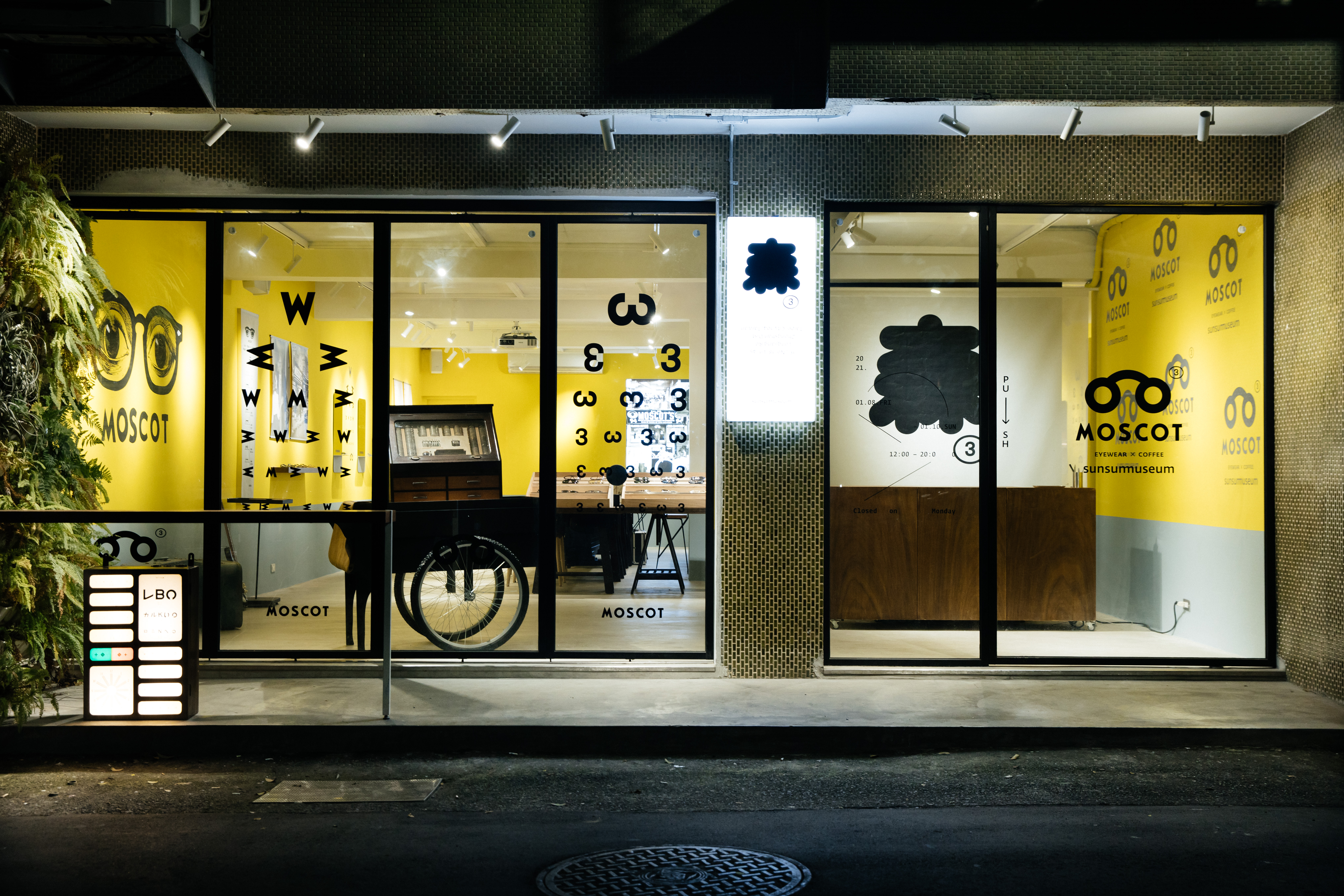 MOSCOT eyewear x coffee｜POP-UP exhibition