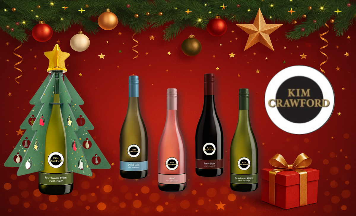 ◤Kim Crawford 金卡佛聖誕獻禮・舉杯同樂贈手作聖誕樹🎄  ◢【活動到2025.12月底】