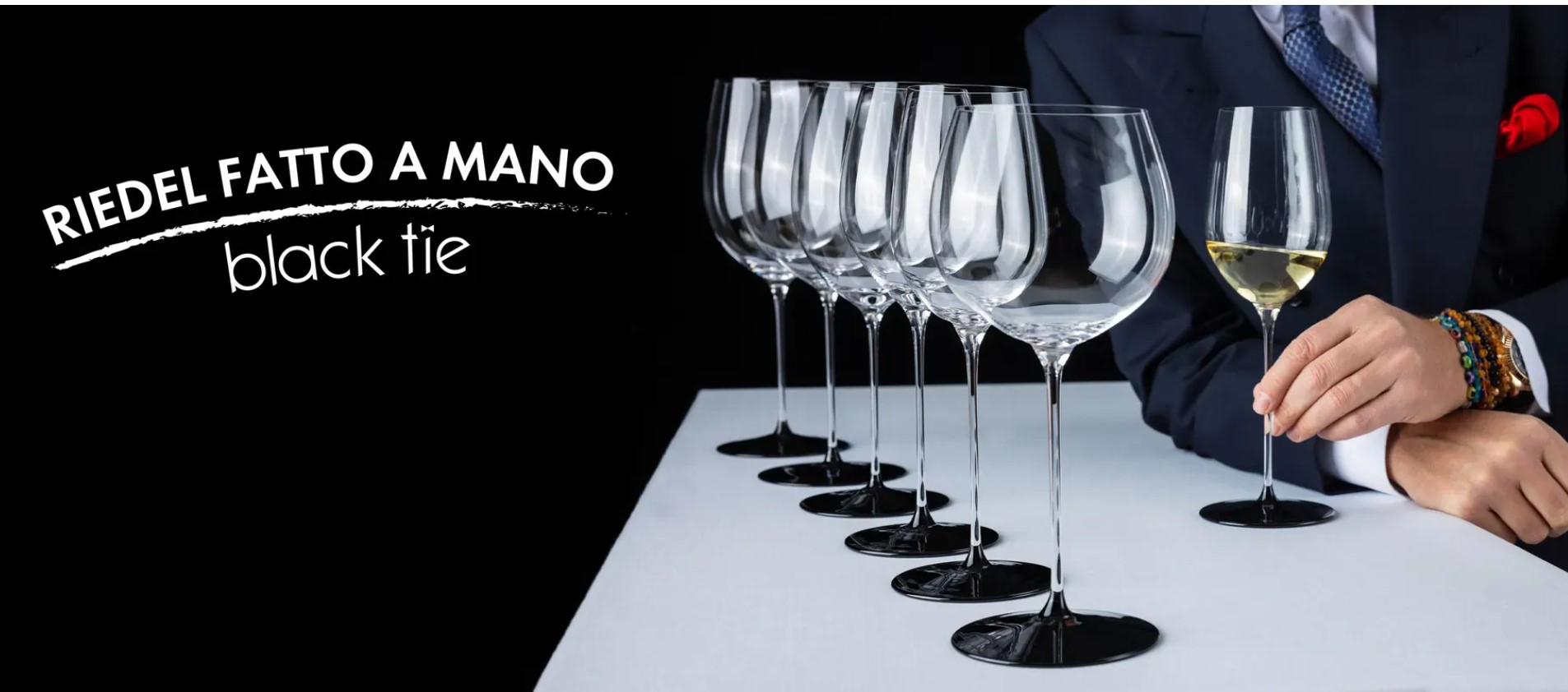 5. Fatto a Mano Black Tie 黑底手工杯系列