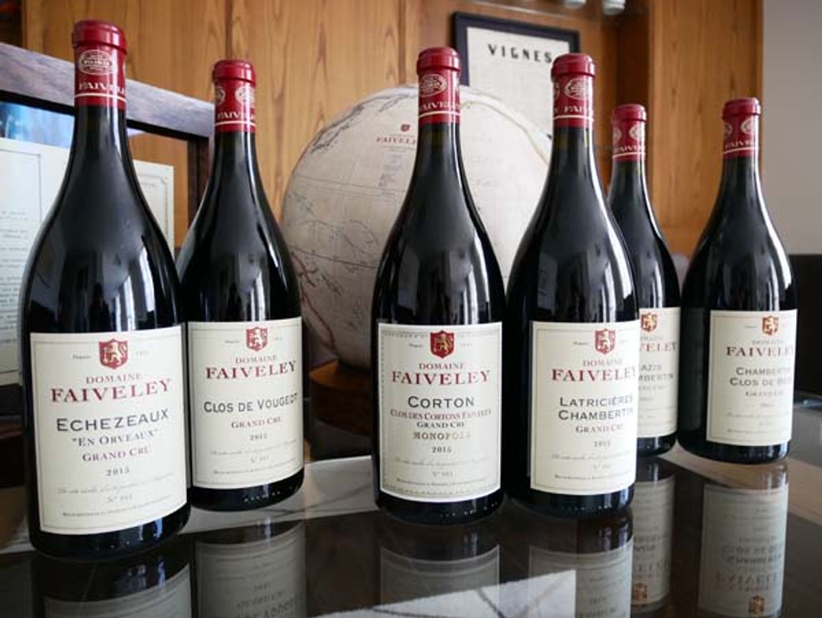 特級園中最高評價Domaine Faiveley