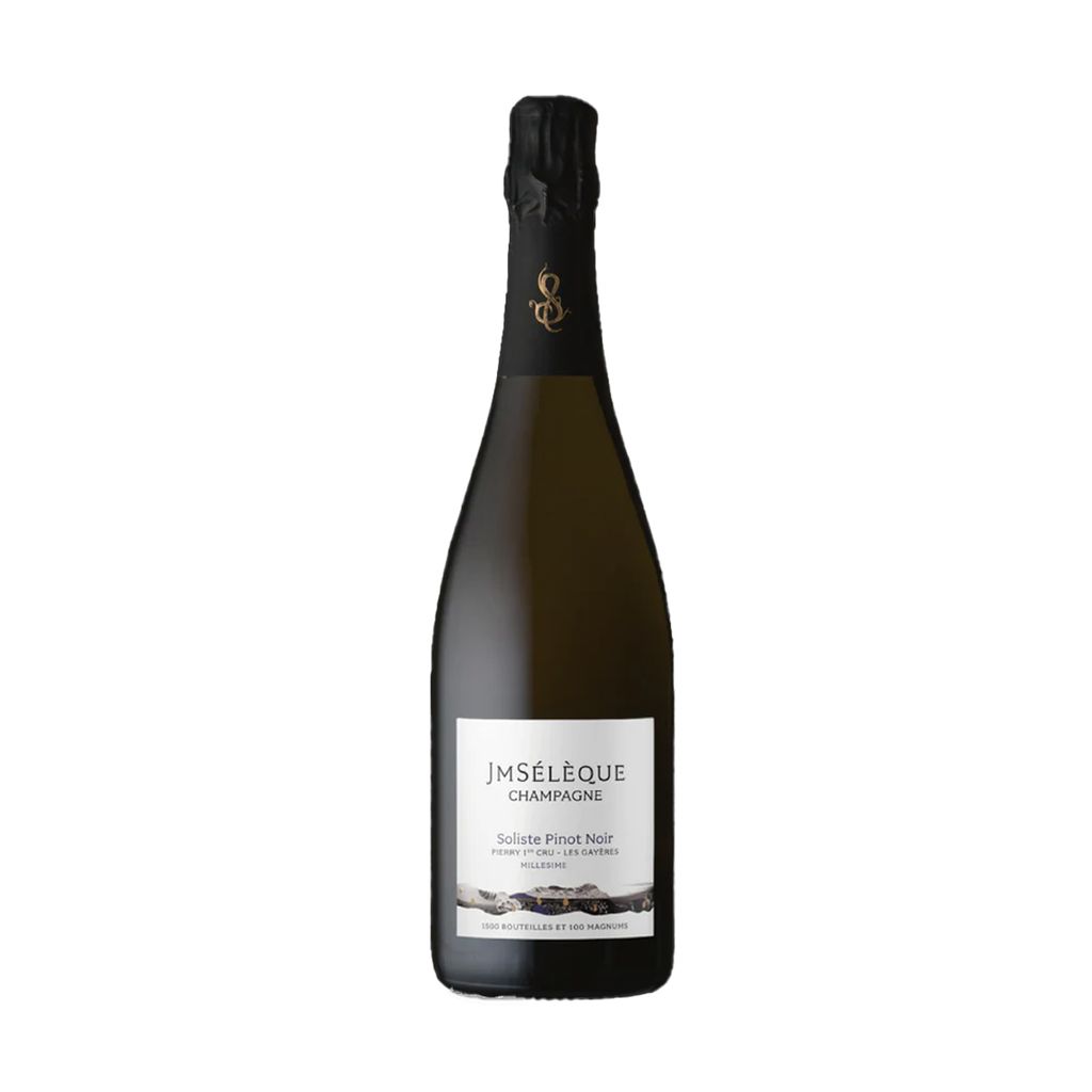 JM Seleque Soliste Pinot Noir Pierry 1er Cru Les Gayeresr Extra Brut 2017