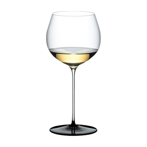 Riedel｜ Fatto a Mano Black Tie Chardonnay (Oaked) 夏多內白梗黑底手工白酒杯 1080