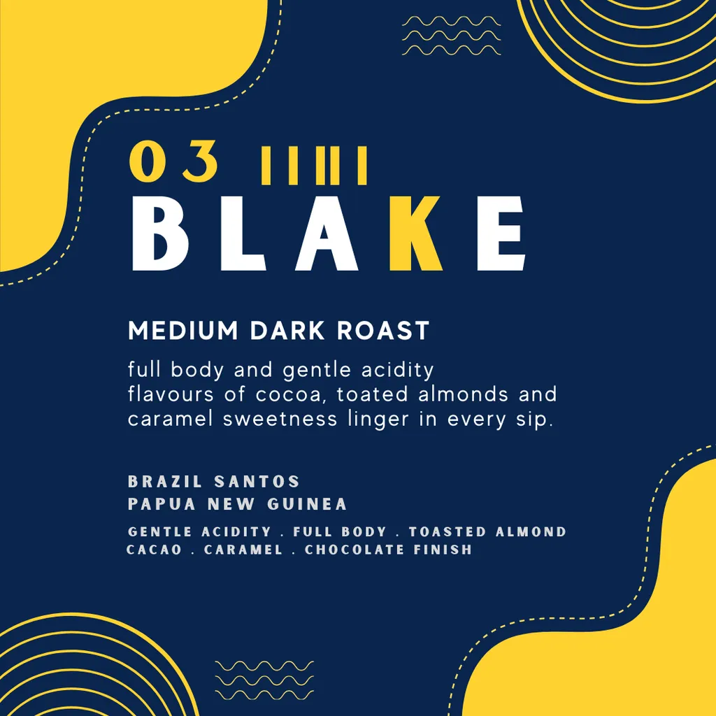 Yello Coffee Solution BLAKE -- I I II I 03 – specialty coffee beans Malaysia