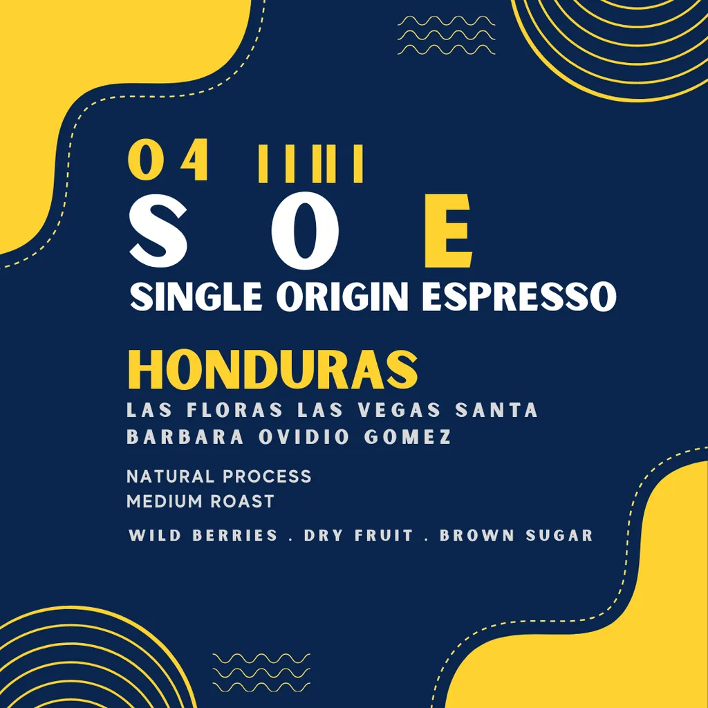 Yello Coffee Solution S O E - HONDURAS I I II I 04 – specialty coffee beans Malaysia