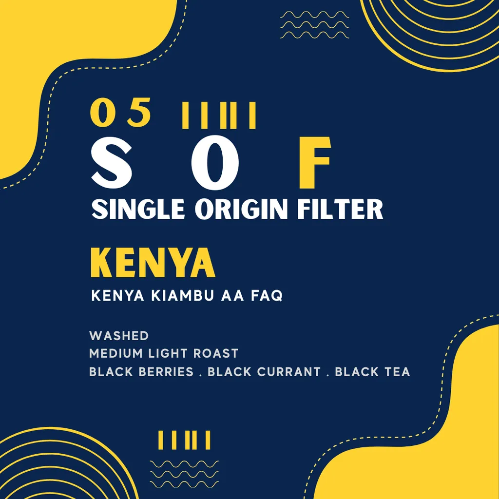 Yello Coffee Solution S O F -- KENYA -- I I II I 05 – specialty coffee beans Malaysia