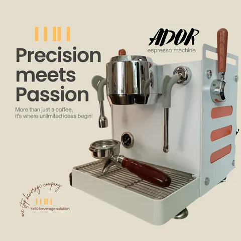 Beige Dark Brown Simple Modern Coffee Business Presentation