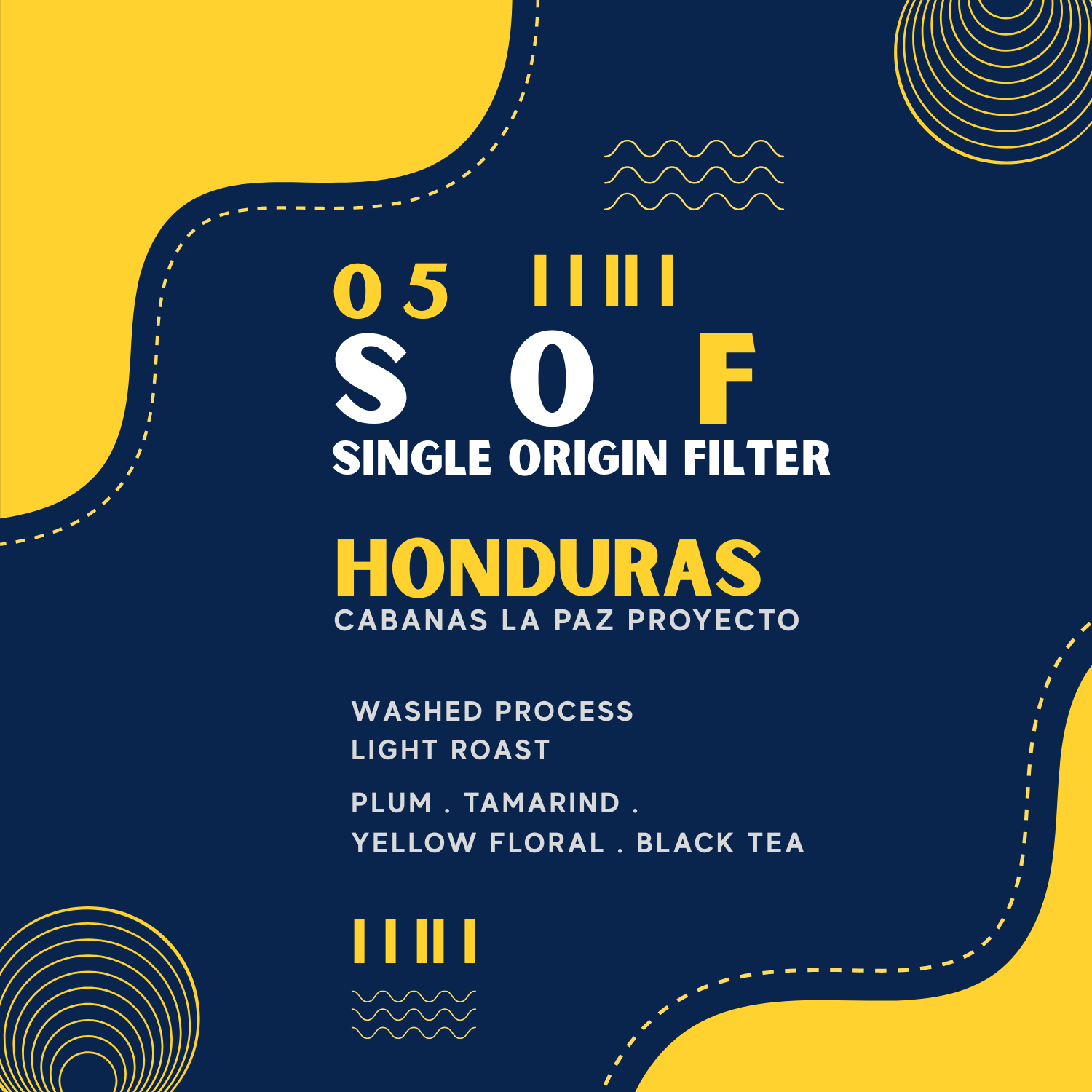 Yello Coffee Solution Honduras Cabanas La Paz Proyecto - Washed – specialty coffee beans Malaysia