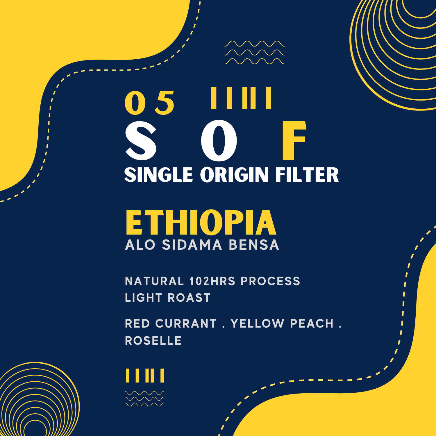 Yello Coffee Solution Ethiopia Alo Sidama Bensa - Natural 102Hrs – specialty coffee beans Malaysia