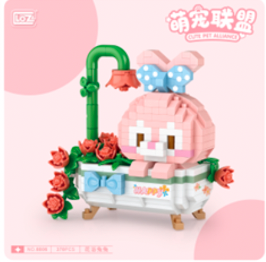 LOZ Pink Rabbit-1729090624259