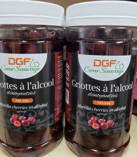 法國DGF-酒漬櫻桃1kg（大）