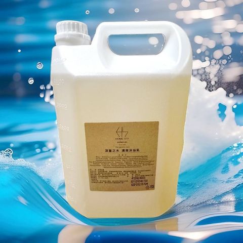 HOME SPA深篁之木清爽沐浴乳3800ml-白薑.薰衣草.玫瑰.雪松