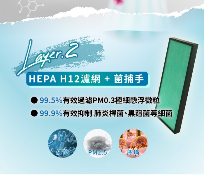 CEYS0600A清淨機濾網(一組2入) -4