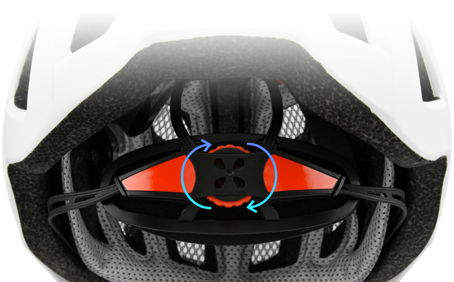 ENERMAX自行車安全帽頭圍調整旋鈕設計