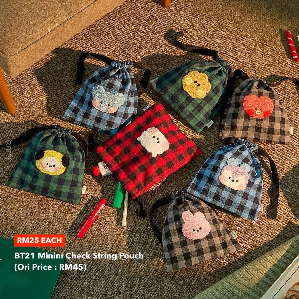 A-cozy_winter_in_a_pouch__Vintage_checkered_pattern_with_a_fluffy_patch_detail___BT21_minini_CHECKERED_POUCH___LINE_FRIENDS_SQUARE__Check_the_link_in_bio_________3