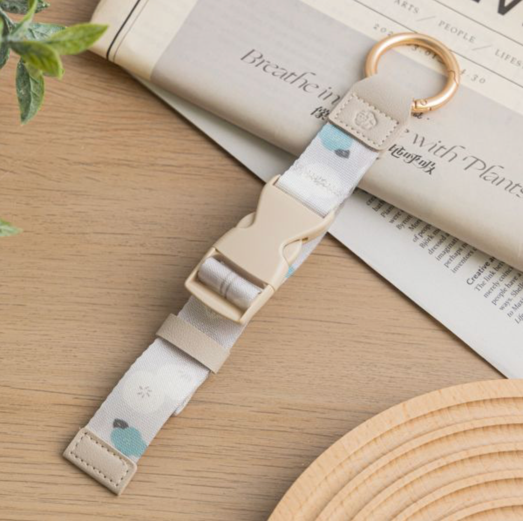 小籠包花花-花漾行李掛帶