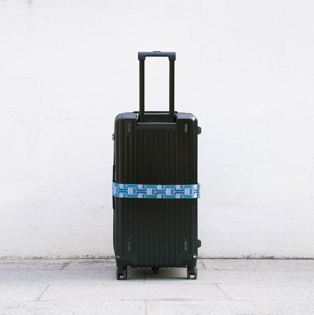 門鈴寬版行李束帶2