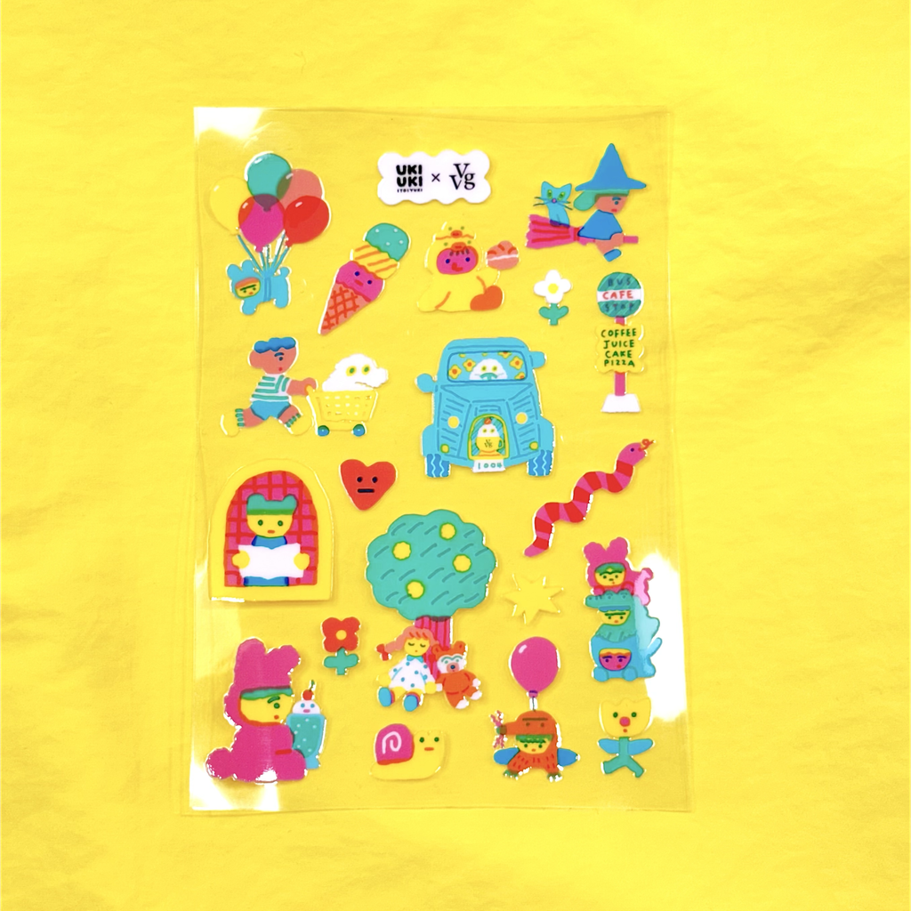 uki A6轉印貼