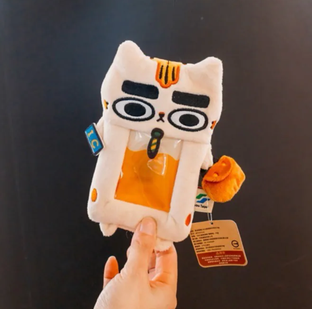 【台北捷運聯名】絨毛娃娃卡套1