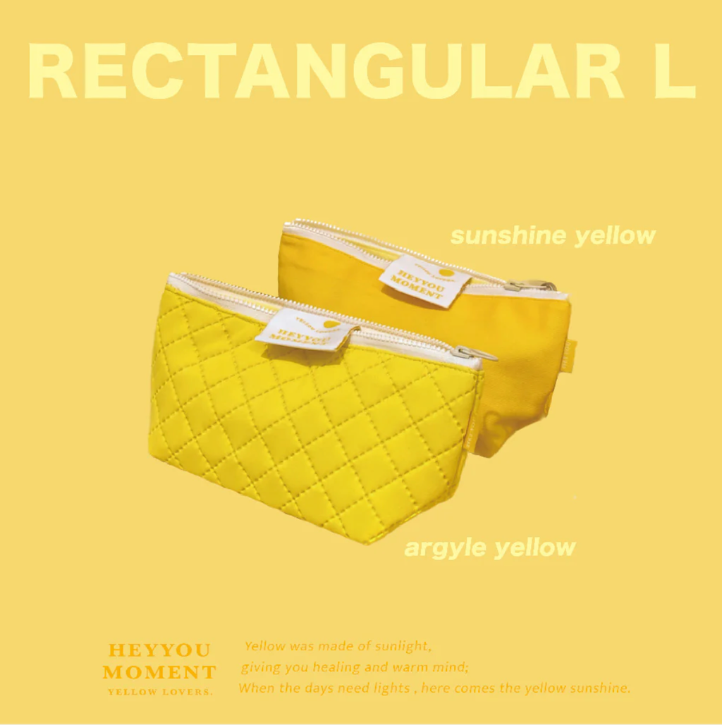 Rectangular L 拉鍊筆袋、化妝包3
