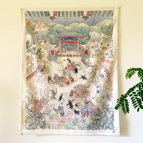 2.居家掛布-跟著動物逗熱鬧