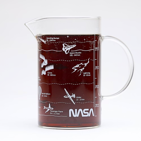 NASA卡門線大氣層耐熱玻璃燒杯3