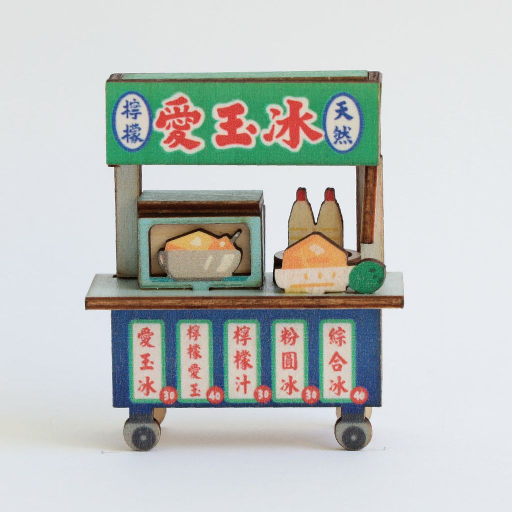 攤車磁鐵 愛玉冰