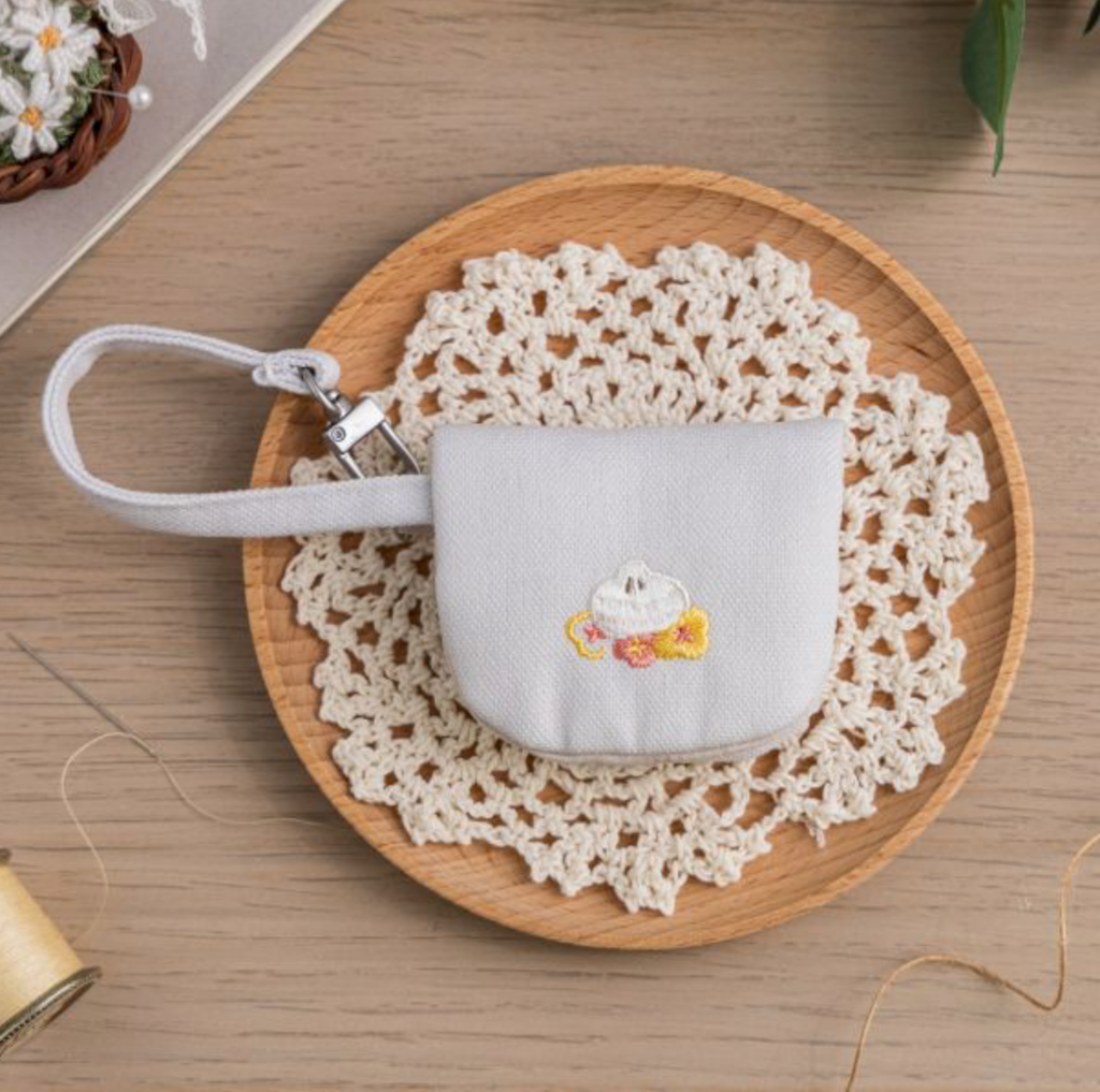 小籠包花花-花伴小掛包